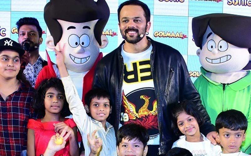 Rohit Shetty Launches His Hit Franchise Golmaal's Animated Show With Gang Of Kids!