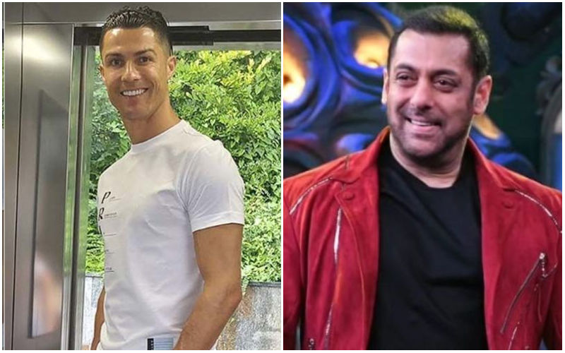 Salman Khan, And Cristiano Ronaldo Share Star-Studded Moment As They Watch Boxing Match In Saudi Arabia, Fans React-READ BELOW