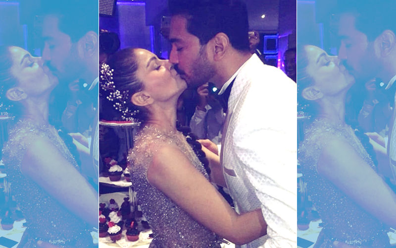 Inside Videos: Rubina Dilaik & Abhinav Shukla Share A Passionate Kiss At Their Starry Reception