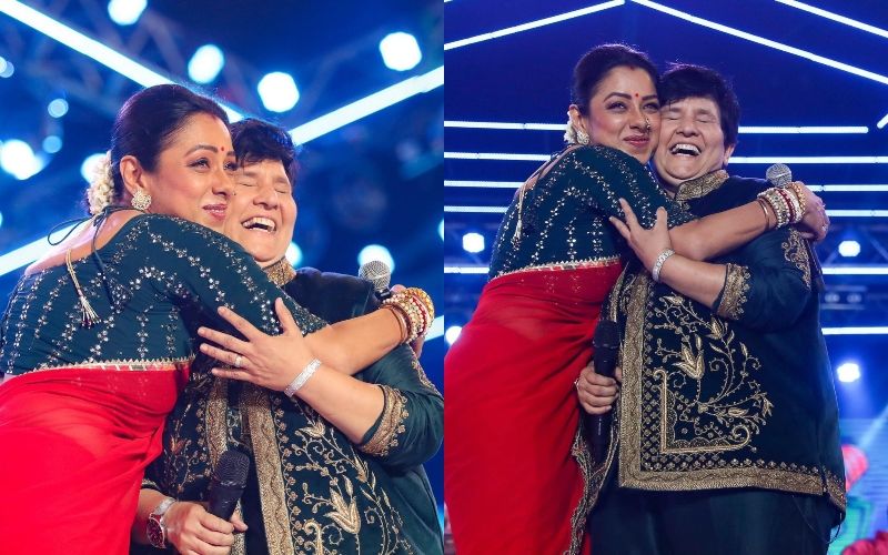 Navratri 2022: Anupamaa Fame Rupali Ganguly Grooves With ‘Garba Queen’ Falguni Pathak; Recreates Famous Aapko Kya Dialogue-WATCH