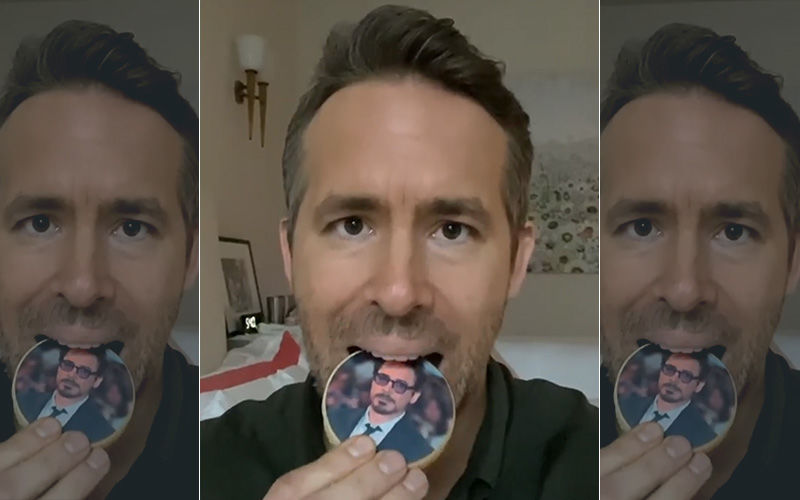 Snap! Ryan Reynolds Responds To Robert Downey Jr's 'Eat Me' Challenge; Deadpool Relishes On Iron Man Cookies