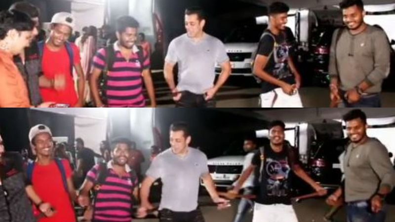 Dabangg 3: Salman Khan AKA Chulbul Pandey Shakes A ‘Belt’ With The Paparazzi On Munna Badnaam Hua – VIDEO