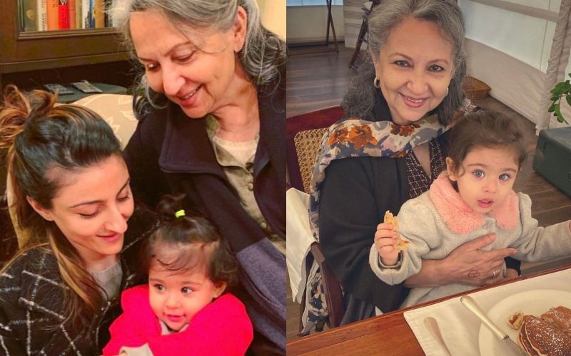 Soha Ali Khan And Her Munchkin Inaaya Kemmu Organise A Virtual Birthday Bash For Sharmila Tagore; This Reunion Is Too Cute To Miss - PIC