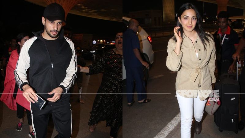 Rumoured Couple Sidharth Malhotra-Kiara Advani Spotted Together At The Airport; A Romantic New Year Getaway On Cards?