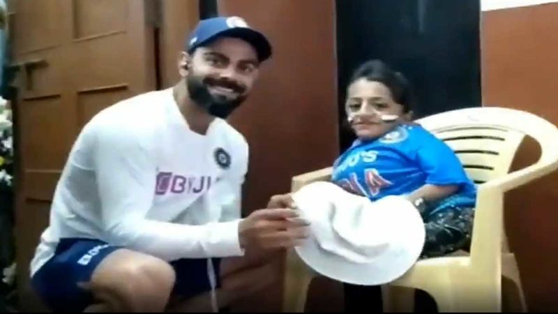 Video Of Virat Kohli Fulfilling His Fan, Pooja Sharma’s Wish Of Meeting Him Is Going Viral For The Right Reasons
