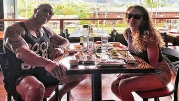 Dwayne Johnson Sings A Song That Rhymes With Truck And Stick For His Wife; Kevin Hart Is ROFL - WATCH VIDEO