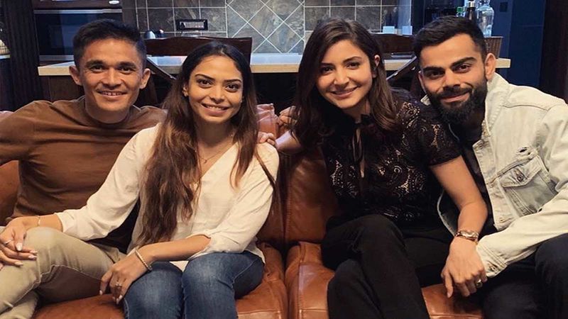 Sunil Chhetri’s Wife Pens A Heartfelt Note For Virat Kohli-Anushka Sharma After Hosting Them For Dinner