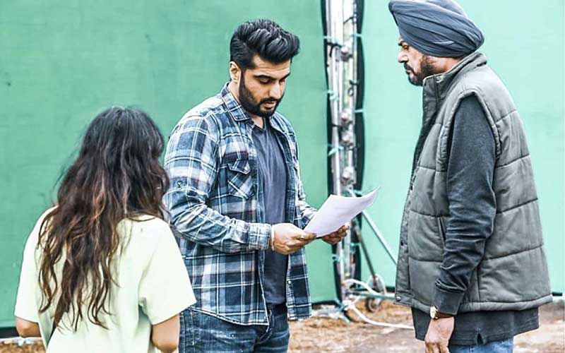 Arjun Kapoor Resumes Work After COVID-19 Recovery; Shares Pics From Set And Says ‘I’m Back To My Happy Place’