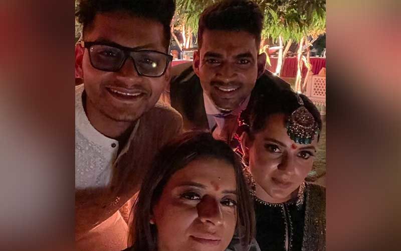 Bhai Dooj 2020: Kangana Ranaut Shares A Pic With Her Sister Rangoli And Brothers; Wishes Them On The Festival