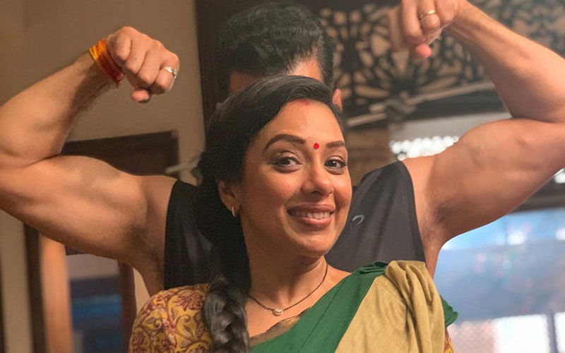Rupali Ganguli Shares Some Unseen Pictures From The Sets Of Anupama; The Actress Sure Knows How To Have Fun