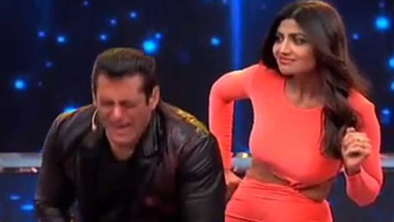 Bigg Boss 13: Shilpa Shetty's Marriage Taunt Makes Salman Khan Cry Like A Baby  - VIDEO