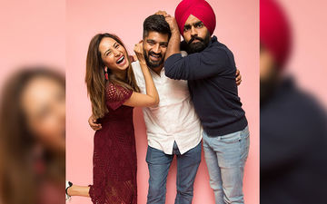 Qismat 2: Ammy Virk, Jagdeep Siddhu And Sargun Mehta Share Adorable Team Pictures