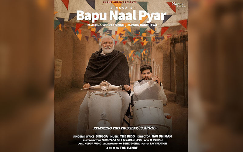 Singga’s New Song ‘Bapu Naal Pyar’ Featuring Yograj Singh is Out