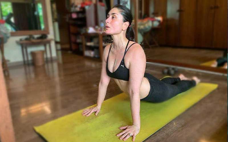 International Yoga Day: Kareena Kapoor Khan Shares Her Fitness Mantra: ‘More Stretching, Less Stressing’; Posts A Hot Pic As She Practices Yoga
