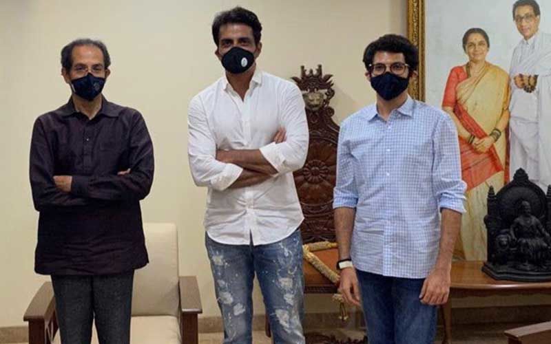A Senior Journalist Points Out Sonu Sood's Torn Jeans While Meeting Maharashtra CM Uddhav Thackeray; Netizens Say ‘Concentrate On His Work’