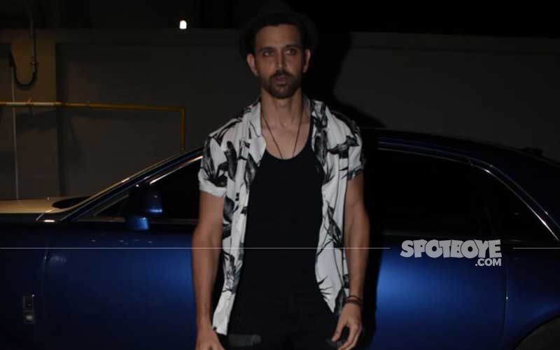 Hrithik Roshan Loses His Cool With The Doorman At A Hospital While With Sons Hridhaan And Hrehaan-REPORT