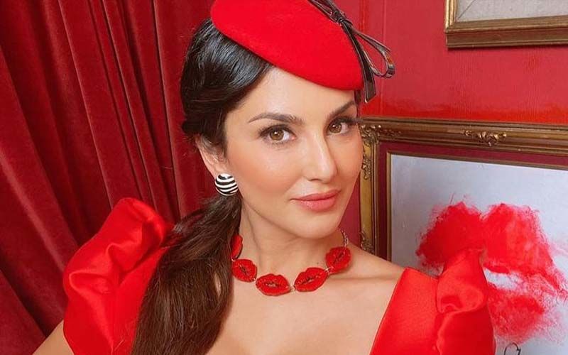 Sunny Leone Is Red Hot In These Smashing Outfits In Her Favourite Colour; Don't Miss These Pictures