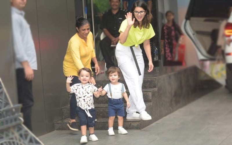 Sunny Leone Has A Blast Celebrating Her Twins Noah And Asher’s 3rd Birthday; Actress Shares Pictures From The Backyard Party