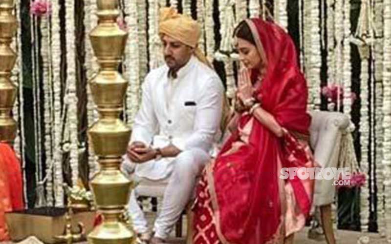 Newly Weds Dia Mirza And Vaibhav Rekhi Step Out Together For The First Time; Actress Says ‘Sir Bohot Shy Hai’ As Paps Request Him For Photos-Video