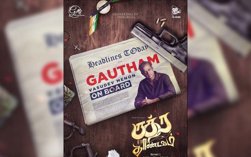 Rudra Thandavam: Richard Rishi’s Upcoming Film Will Also Star Paava Kadhaigal Fame Gautham Menon