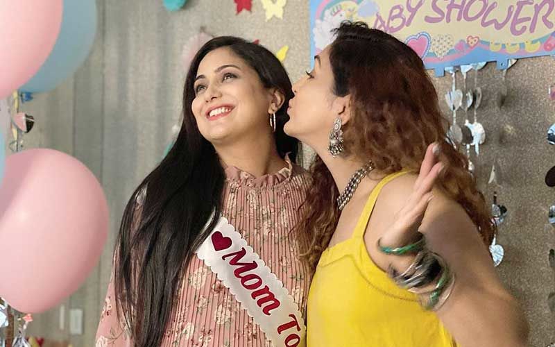 Harshdeep Kaur Gets The 'Sweetest' Baby Shower Surprise, Courtesy Her Friend Neeti Mohan- INSIDE PICS