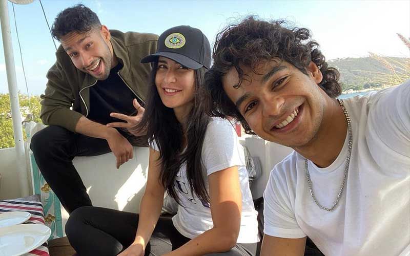 Katrina Kaif Drops Cool Pics With Siddhant Chaturvedi And Ishaan Khatter; Actor Enjoys Lunch With Her Team Phone Bhoot