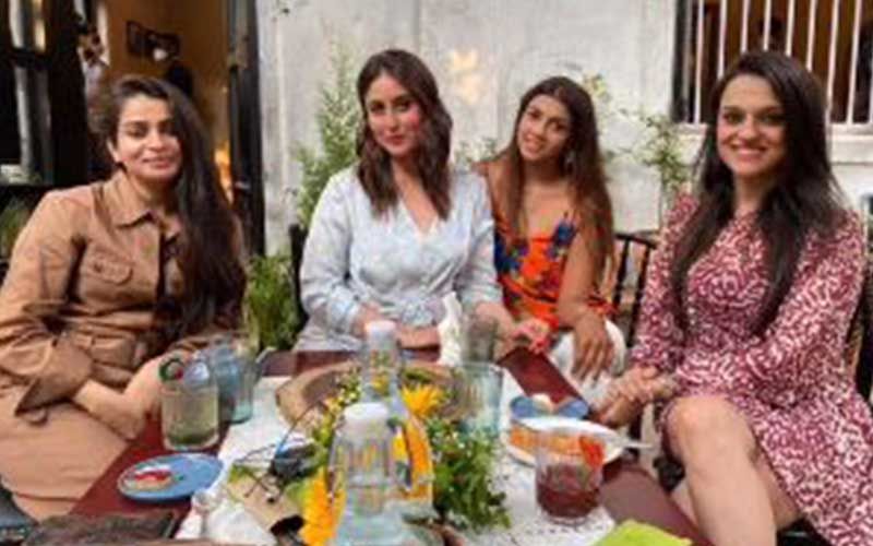 Kareena Kapoor Khan Heads Out For High Tea With Her Girl Gang; Says ‘Good Life’, Flashing A Million-Dollar Smile