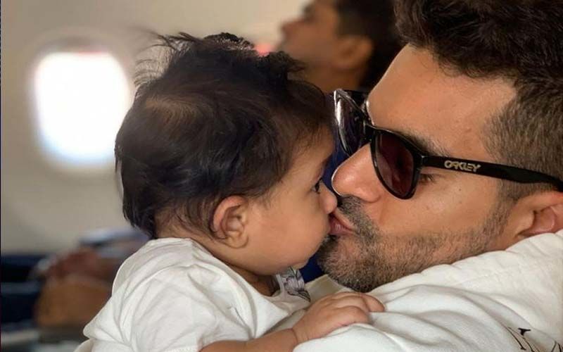 Neha Dhupia’s Daughter Mehr Dives Into Angad Bedi’s Arms As His 16-Day Isolation Ends – Watch Heartwarming Video
