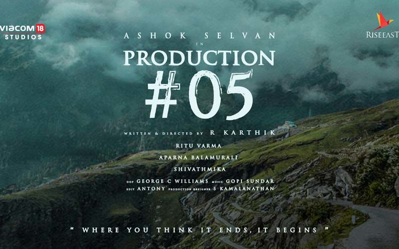 Ashok Selvan Announces A New Passion Production; An Emotional Tale About Life