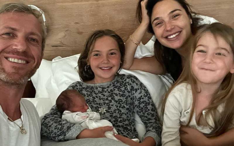 Gal Gadot Aka Wonder Woman Blessed With Third Child; Actress Shares A Beautiful Family Photo As She Welcomes Daughter Daniella
