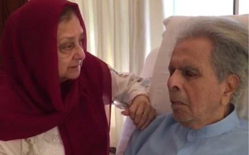 Dilip Kumar’s Wife Saira Banu Reveals His Health Is Stable And He Will Be Discharged Soon; Shares Latest Pic Of Veteran Actor From The Hospital