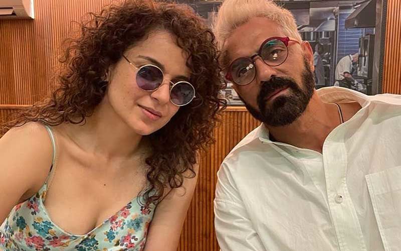 Dhaakad: Arjun Rampal Wraps Up The Shoot Schedule For Kangana Ranaut Starrer; Says ‘Sorry’ As He Had To Crop BTS Pic With The Actress