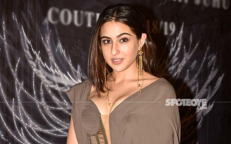 Sara Ali Khan Leaves Netizens Swooning As She Poses With Utmost Grace In A Black Bralette; See Photos