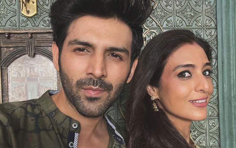 Kartik Aaryan Resumes Shooting For Bhool Bhulaiya 2; Also, Check Out His Adorable Picture With Tabu