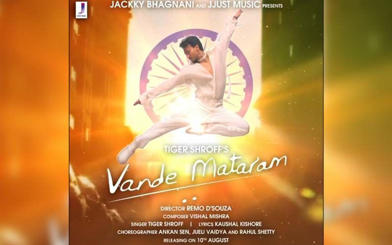 Tiger Shroff Gives An Independence Day Surprise By Giving Voice To Patriotic Anthem, Vande Mataram, In Collaboration With Jackky Bhagnani And Remo D’Souza