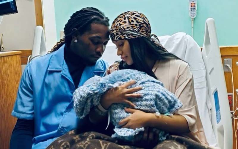 It's A Baby Boy! Cardi B And Husband Offset Announce The Birth Of Their Second Child; The American Rapper Shares PICTURES From The Hospital Room