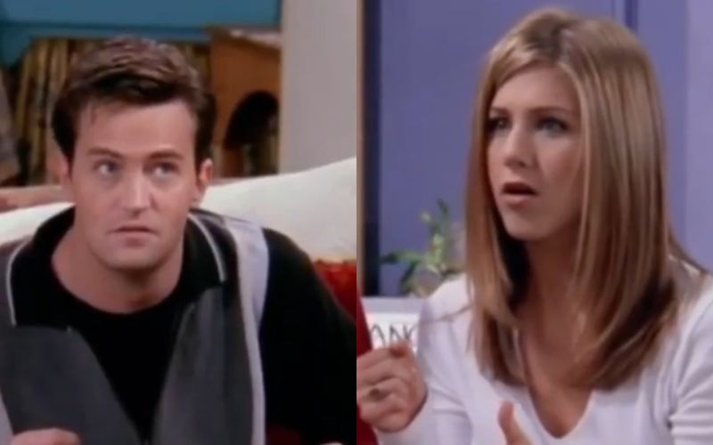 Rachel Jennifer Aniston Welcomes Chandler Matthew Perry On Instagram; We Are 'TRANSPONSTED' Back To FRIENDS