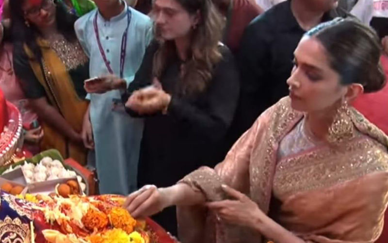 Lalbaugcha Raja Visarjan 2019: Deepika Padukone Walks Barefoot To Pray Before Lord Ganpati