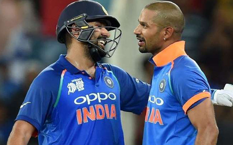Rohit Sharma Secretly Films Shikhar Dhawan Talking To Himself And It Is Too Funny