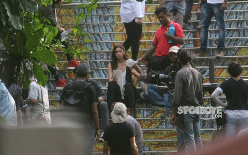 Alia Bhatt Looks Engrossed In A Shot As Her Sadak 2 On-Location Pictures Get Leaked