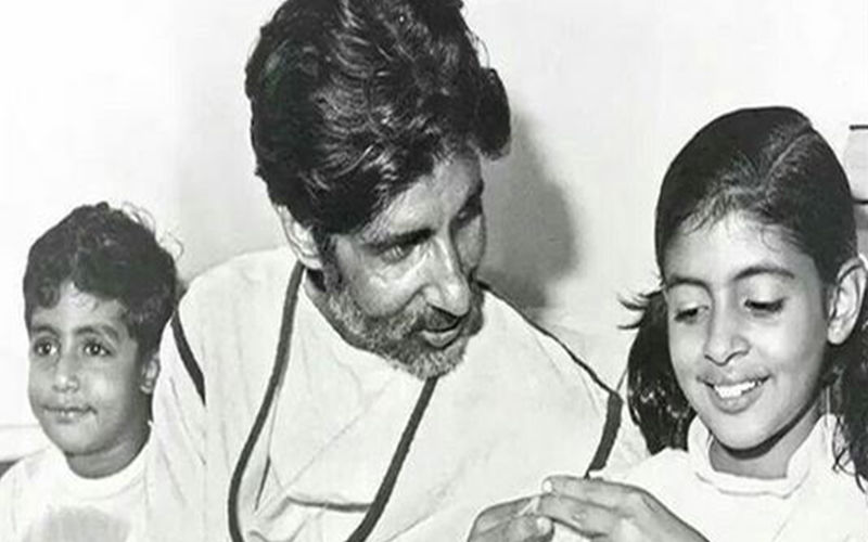 #FlashBackFriday: Abhishek Bachchan Celebrates His Dad, Amitabh Bachchan's 2nd Birthday today; View Post