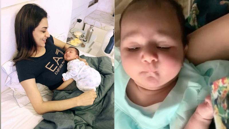 Mommy Smriti Khanna Treats Fans With Her Baby Girl Anayka's Super-Cute And Squishy Cheeks; We So Want To Pull Them Now - VIDEO