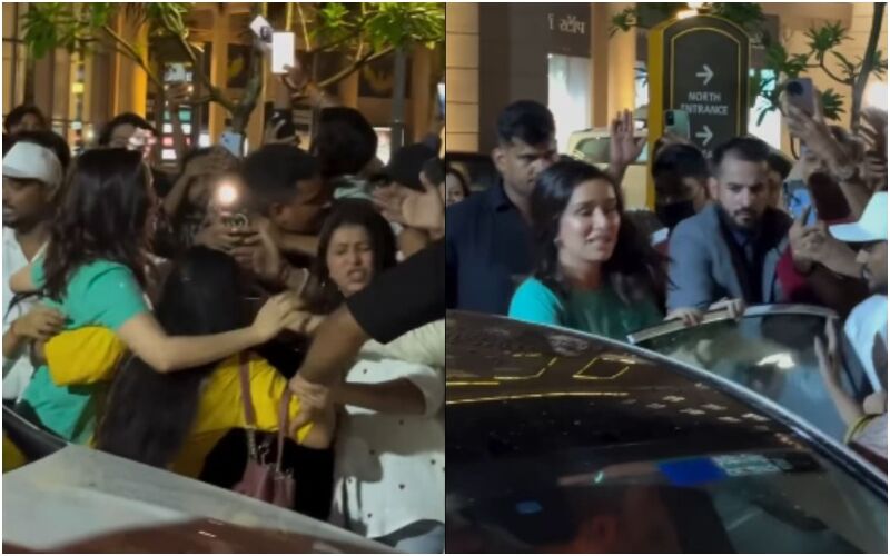 OMG! Shraddha Kapoor Mobbed By Fans In Lucknow; Crowd Gets Uncontrollable For Her Bodyguards - WATCH VIRAL VIDEO