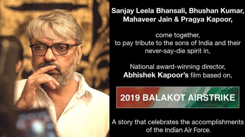 Sanjay Leela Bhansali Announces A Film On IAF’s 2019 Balakot Airstrike; To Be Helmed By Abhishek Kapoor