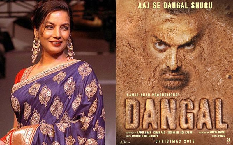 SOCIAL BUTTERFLY: Find Out What Shabana Azmi Has Something To Say About Aamir’s Dangal!