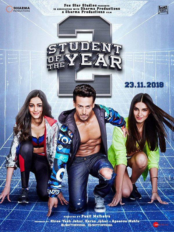 Student Of The Year 2 Poster