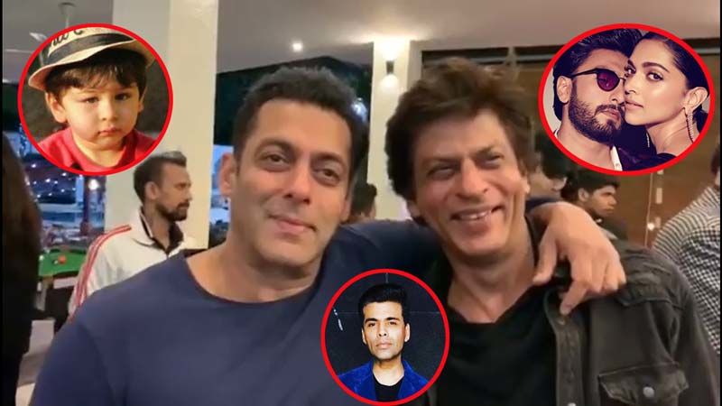 Taimur, Deepika Padukone-Ranveer Singh And Karan Johar Are Making Shah Rukh And Salman Khan Upset- Watch Video To Know Why!