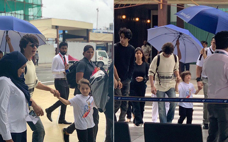 Suhana Khan, Aryan Khan And AbRam Khan Jet Off To Maldives With Daddy Dearest Shah Rukh Khan