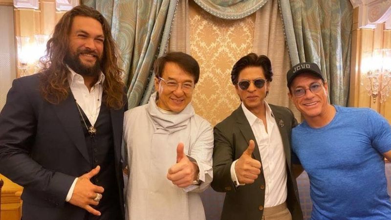 Shah Rukh Khan, Jean-Claude Van Damme, Jackie Chan and Jason Momoa Strike A Pose For One Epic Picture; We Don’t Mind A Film With Them