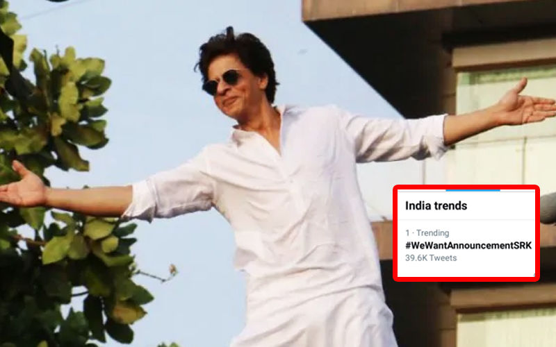 Shah Rukh Khan's Fans Are Trending #WeWantAnnouncementSRK After He Squashed Rumours Of Signing  Ali Abbas Zafar's Next